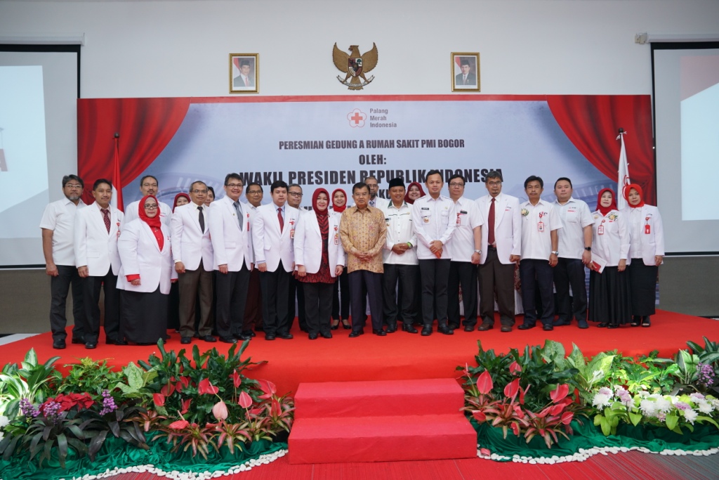 JK RESMIKAN GEDUNG BARU RS PMI BOGOR